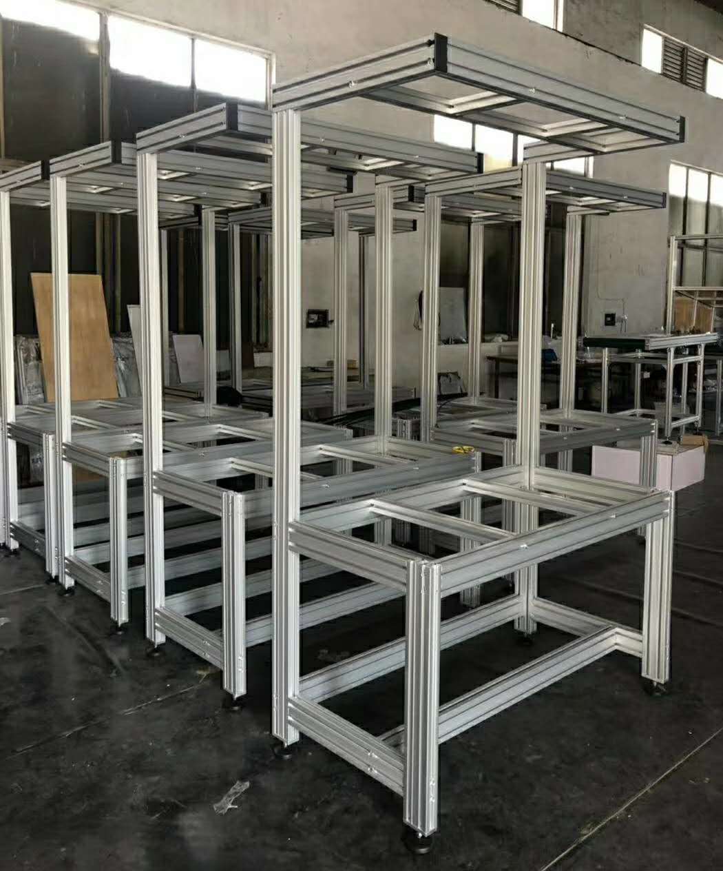 铝型材料机架加工材料质量会影响稳定性-乐竞官网-乐竞(中国)